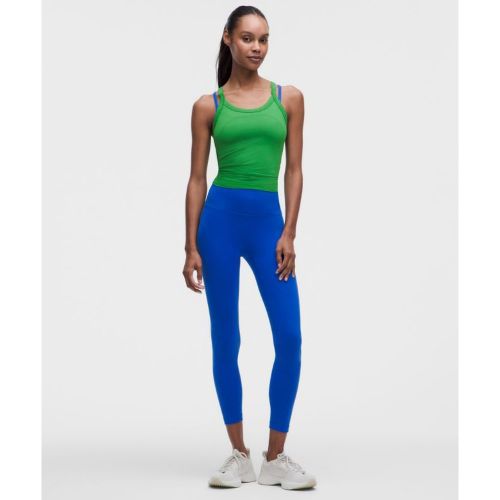 “ Legging Wunder Train No Line taille hautes â€“ 64 cm â€“ Bleu â€“ Taille 8 - lululemon - Modalova