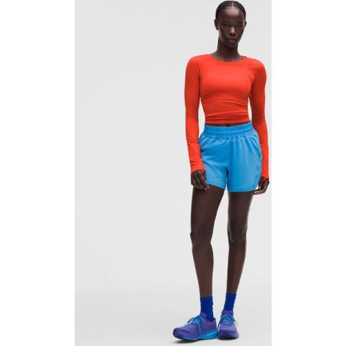 “ Short doublÃ© taille haute Track Thats â€“ 13 cm â€“ Taille 0 - lululemon - Modalova