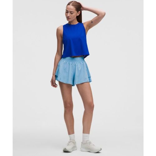 “ Short de running Shake It Out taille hautes â€“ 6 cm â€“ Bleu â€“ Taille XL - lululemon - Modalova