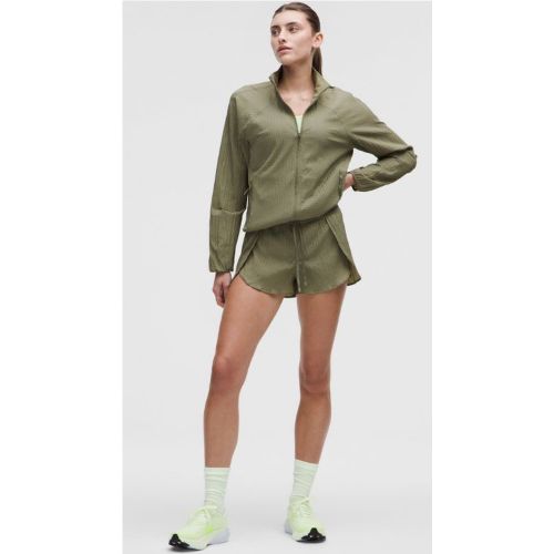 “ Short de running texturÃ© Negative Splits â€“ 6 cm â€“ Vert â€“ Taille XL - lululemon - Modalova