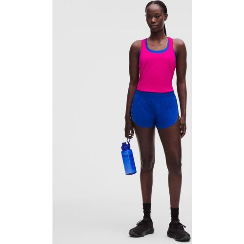 “ Short Fast and Free fendu taille haute coupe classiques â€“ 8 cm â€“ Bleu â€“ Taille S - lululemon - Modalova