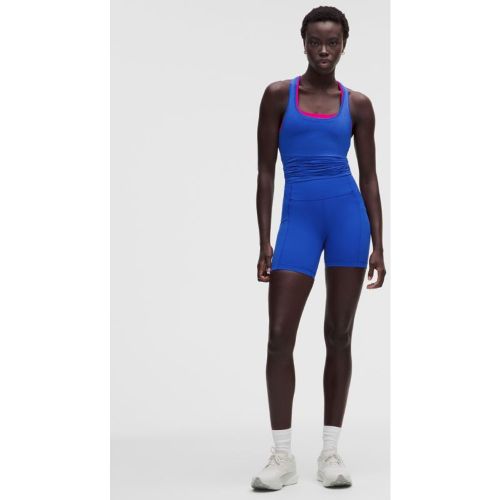 “ Short Swift Speed Taille hautes â€“ 15 cm â€“ Bleu â€“ Taille 2 - lululemon - Modalova
