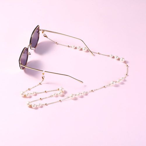 Chaîne de lunettes avec fausse perle - SHEIN - Modalova