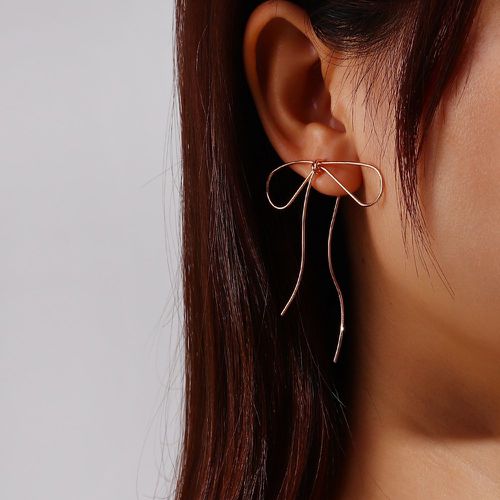 Boucles d'oreilles design nœud - SHEIN - Modalova