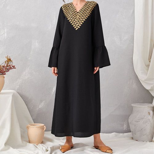 Robe tunique avec appliques - SHEIN - Modalova