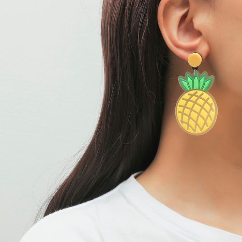 Pendants d'oreilles à ananas - SHEIN - Modalova