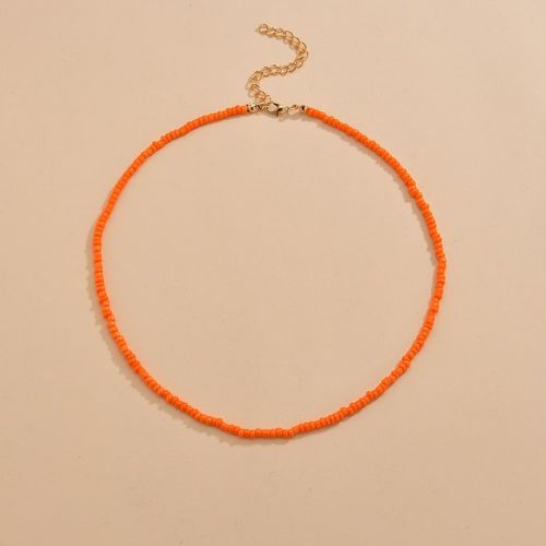 Collier perlé à orange - SHEIN - Modalova
