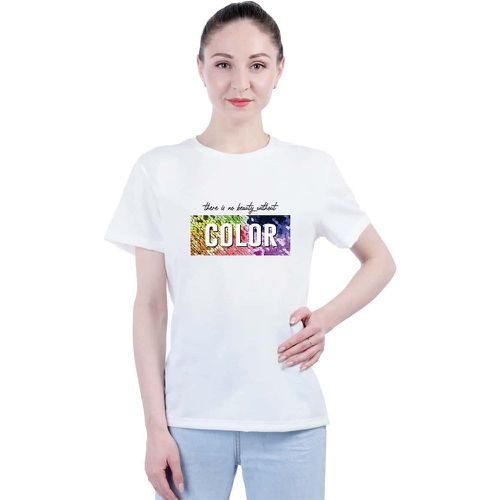 T-shirt avec imprimé - SHEIN - Modalova