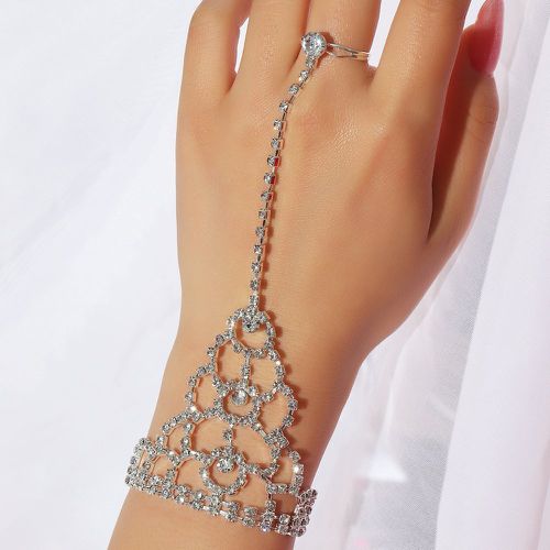 Bracelet à doigt avec strass - SHEIN - Modalova