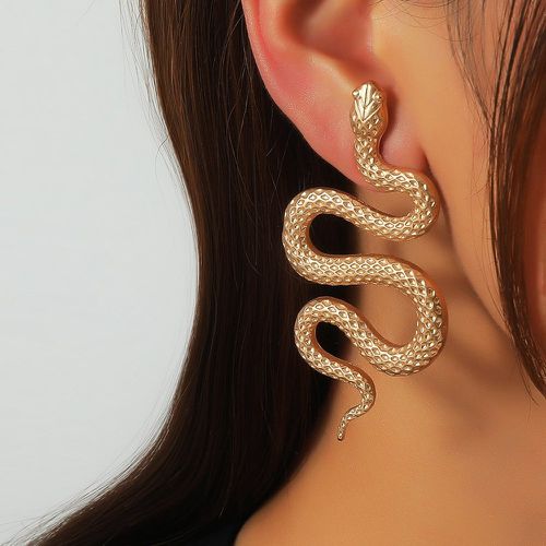 Clous d'oreilles avec serpent - SHEIN - Modalova