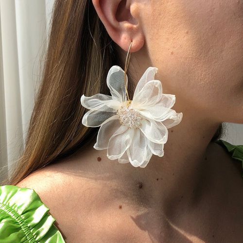 Pendants d'oreilles avec fleur - SHEIN - Modalova
