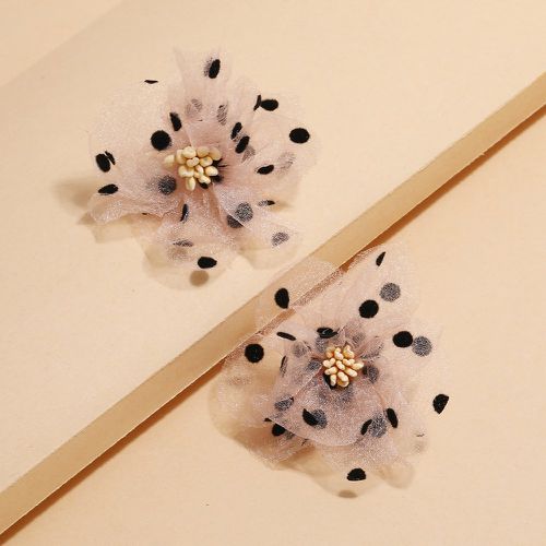 Boucles d'oreilles à design de fleur - SHEIN - Modalova