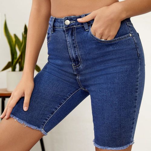 Short en jean avec poches - SHEIN - Modalova