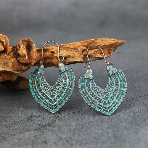 Boucles d'oreilles vintage creuses - SHEIN - Modalova