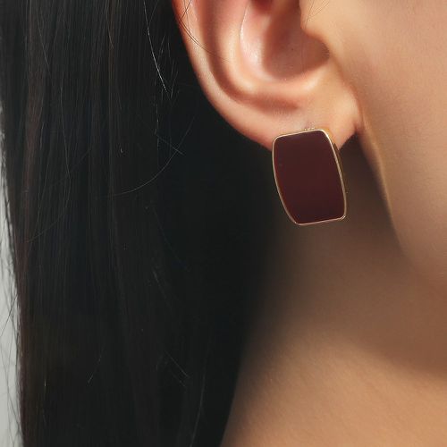 Paire Boucles d'oreilles géométriques - SHEIN - Modalova
