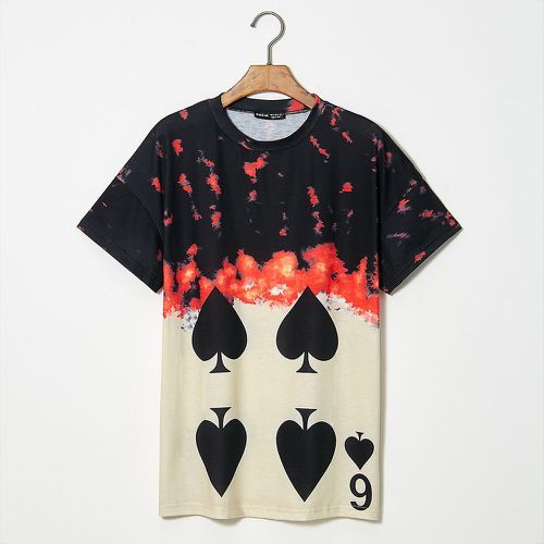 T-shirt avec imprimé poker - SHEIN - Modalova