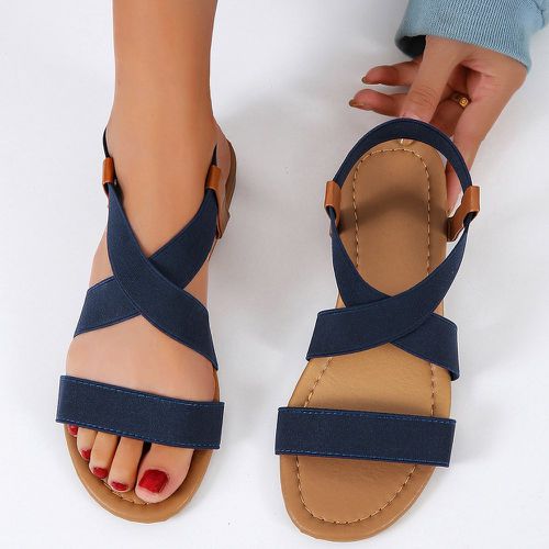 Sandales minimaliste à bride croisée - SHEIN - Modalova