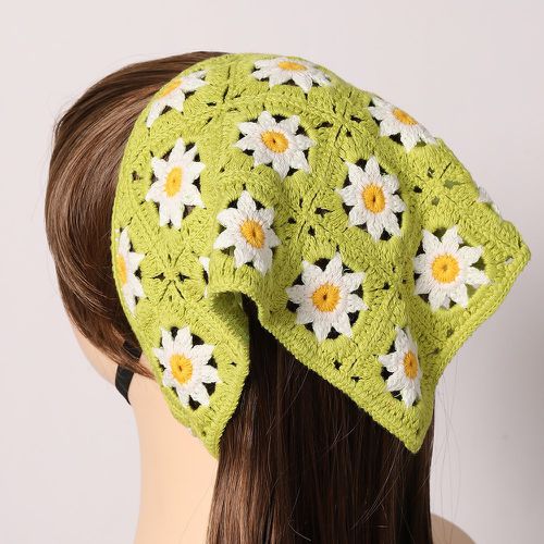 Bandeau pour cheveux à motif de fleur avec crochets - SHEIN - Modalova