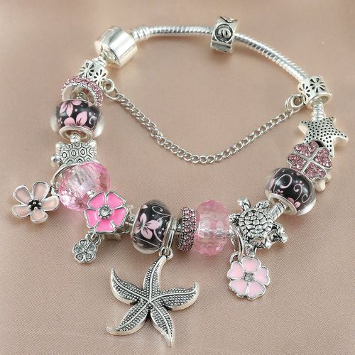 Bracelet avec fleur - SHEIN - Modalova