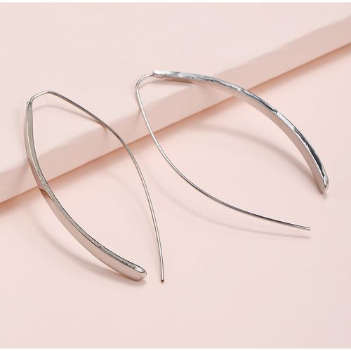 Boucles d'oreilles minimaliste métalliques - SHEIN - Modalova