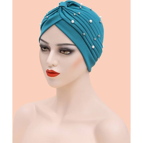 Turban avec fausses perles - SHEIN - Modalova