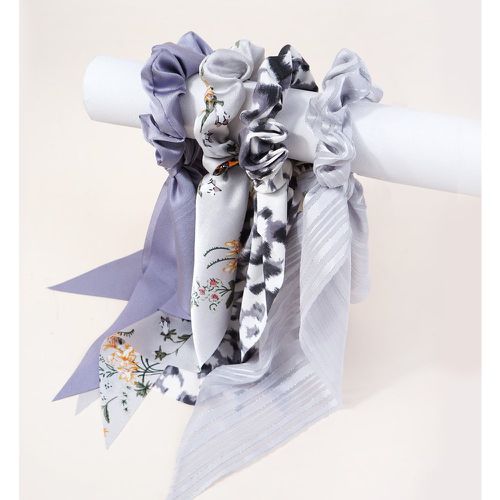 Pièces Élastique de cheveux foulard avec imprimé fleur - SHEIN - Modalova