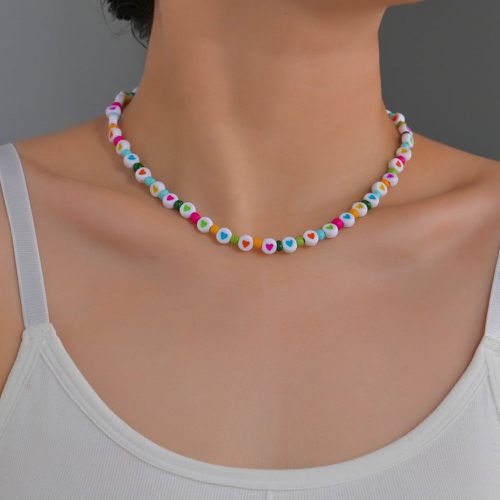Collier perlé coloré - SHEIN - Modalova
