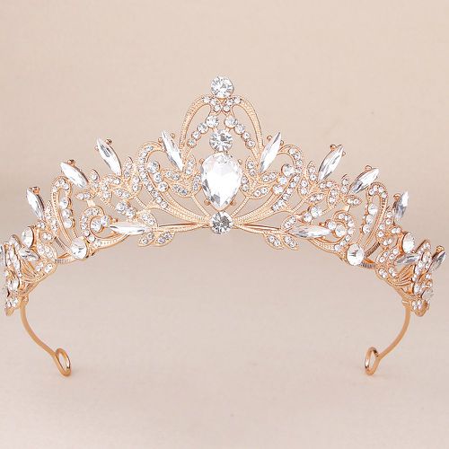 Accessoires pour cheveux à couronne avec strass - SHEIN - Modalova