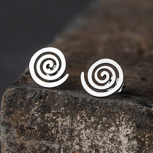 Clous d'oreilles en spirale - SHEIN - Modalova