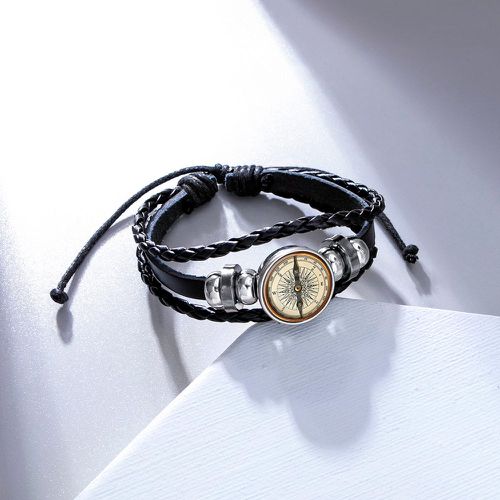 Bracelet multicouche design boussole - SHEIN - Modalova