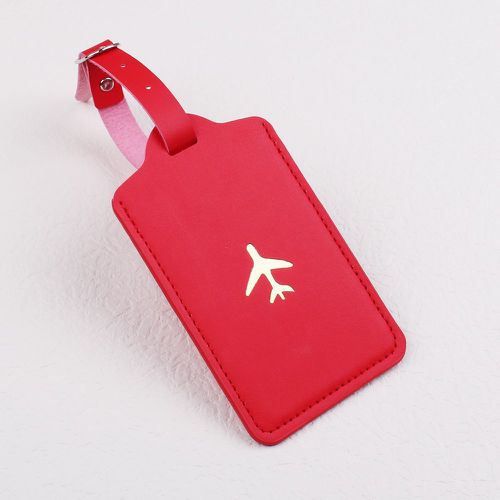Étiquette pour valise minimaliste avion motif - SHEIN - Modalova