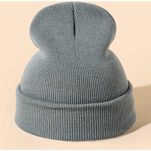 Bonnet simple en tricot - SHEIN - Modalova