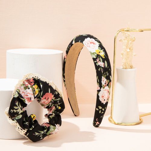 Pièces Set d'accessoires pour cheveux à imprimé floral - SHEIN - Modalova