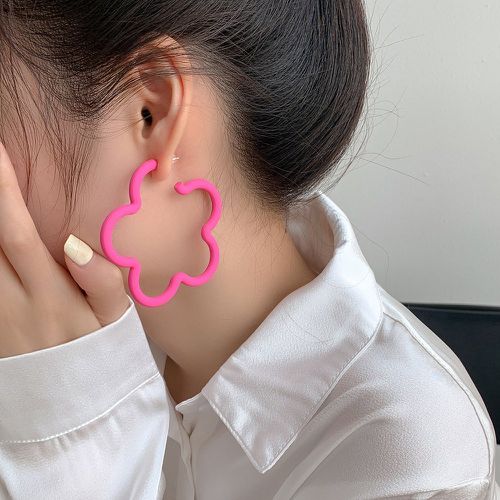 Boucles d'oreilles avec fleur - SHEIN - Modalova