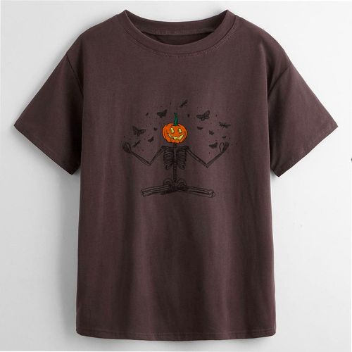 T-shirt à motif halloween - SHEIN - Modalova