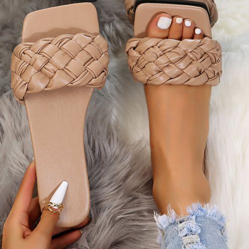 Sandales plates pour femmes - SHEIN - Modalova