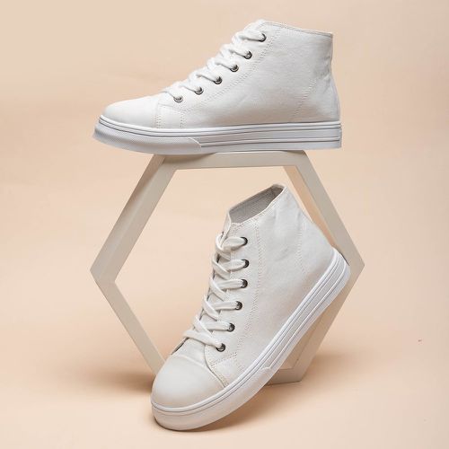 Chaussures en canevas minimaliste à lacets - SHEIN - Modalova