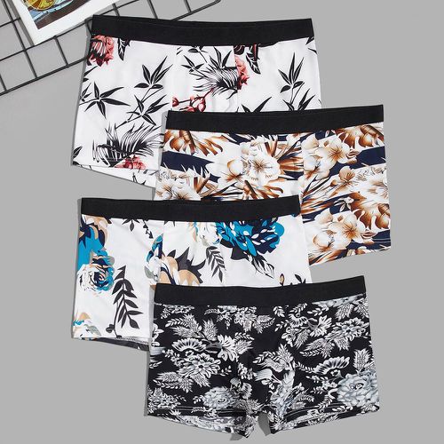 Pièces Boxer aléatoire à imprimé tropical - SHEIN - Modalova