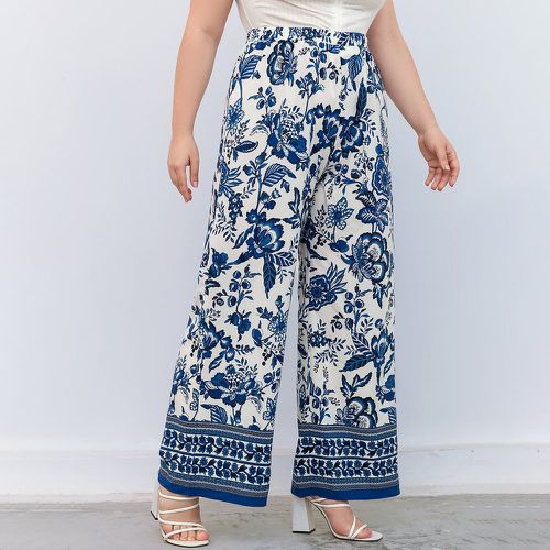 Pantalons grandes tailles Bohème Floral - SHEIN - Modalova