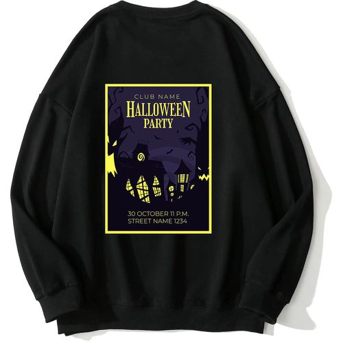 Sweat-shirt Halloween citrouille - SHEIN - Modalova