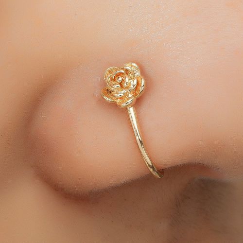 Piercing à nez design fleur - SHEIN - Modalova