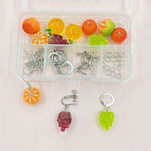 Boîte Accessoire de bijoux DIY design fruit - SHEIN - Modalova