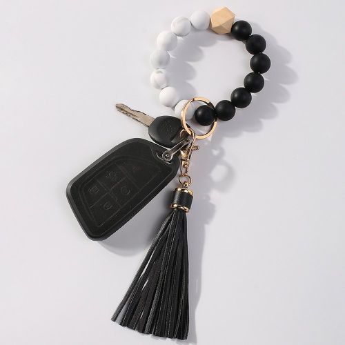 Porte-clés à franges à perles - SHEIN - Modalova