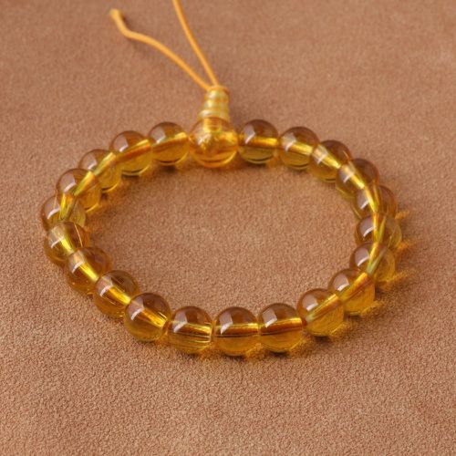 Bracelet perlé à détail cristal - SHEIN - Modalova