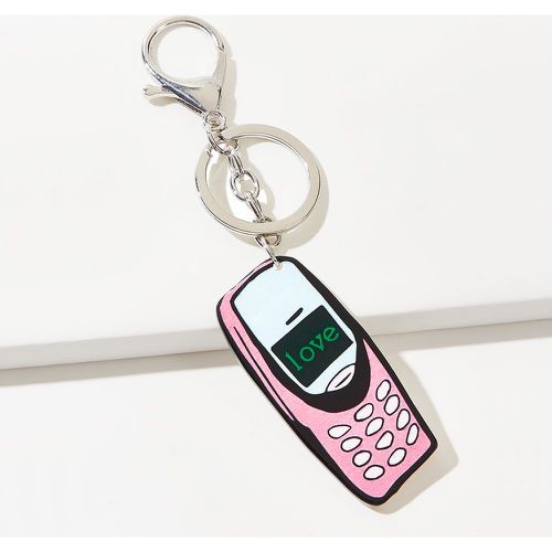 Porte-clés avec breloque de téléphone - SHEIN - Modalova