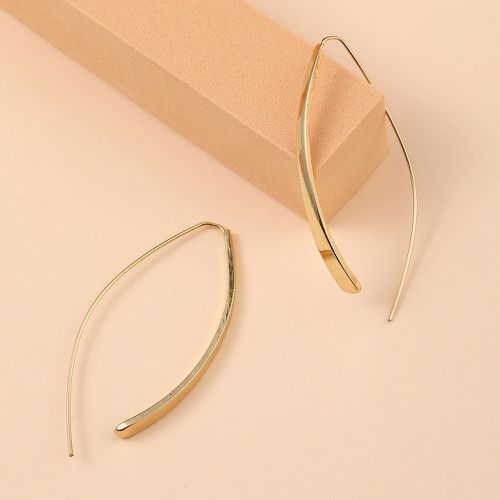 Paire Boucles d'oreilles en métal simple - SHEIN - Modalova