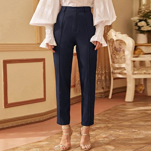 Pantalon avec couture - SHEIN - Modalova