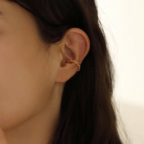 Pièce Clip d'oreille à design chaîne - SHEIN - Modalova