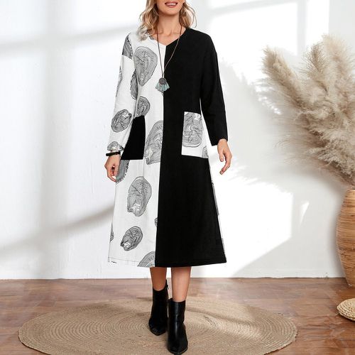 Robe tunique à graphique - SHEIN - Modalova