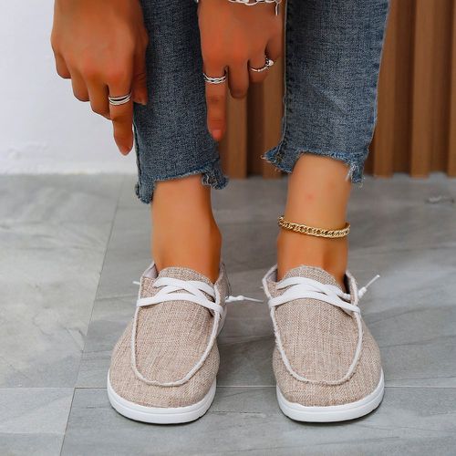 Chaussures en canevas à lacets - SHEIN - Modalova